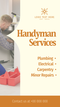 Handyman Service Instagram Story