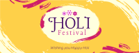 Brush Holi Festival Facebook Cover