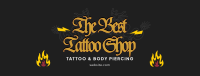 Tattoo & Piercings Facebook Cover