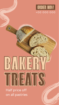 Bakery Treats Instagram Story