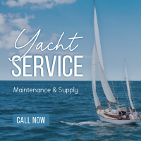 Yacht Maintenance Service Instagram Post