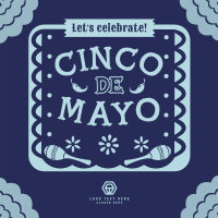 Cinco de Mayo Picado Greeting Instagram Post