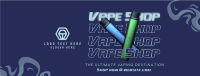 Vaping Elegance Facebook Cover