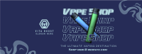 Vaping Elegance Facebook Cover Image Preview