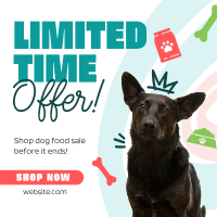 Quirky Dog Sale Instagram Post Design