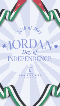 Independence Day Jordan Facebook Story