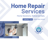 Home Repair Services Facebook Post