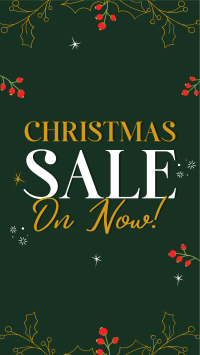 Decorative Christmas Sale Facebook Story