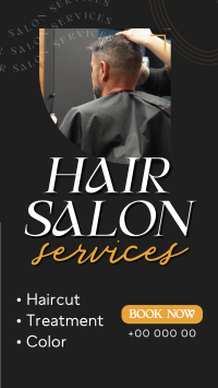 Salon Beauty Services Facebook Story