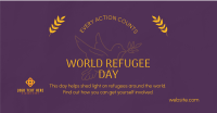 World Refugee Support Facebook Ad