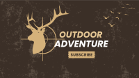 Welcome To Hunting Adventures YouTube Banner