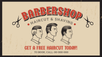 Vintage Barber Shop Animation