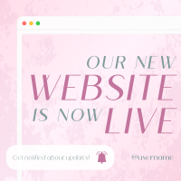 Elegant Chic Website Instagram Post Design