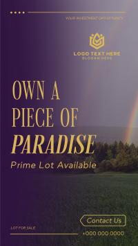 Prime Lot Paradise Instagram Reel Image Preview