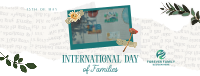 Day of Families Scrapbook Facebook Cover Image Preview