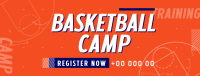 Basketball Sports Camp Facebook Cover Image Preview