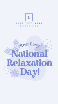 National Relaxation Day Greeting Facebook Story