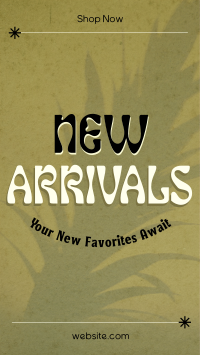 Vintage New Arrivals Facebook Story