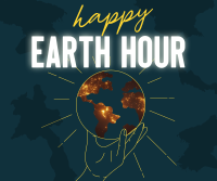 Happy Earth Hour Facebook Post