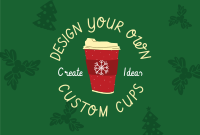 Christmas Cups Pinterest Cover Design