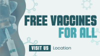 Free Vaccination For All Animation