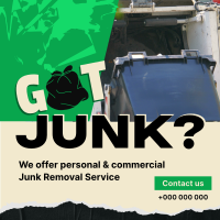 Junk Removal Service Instagram Post