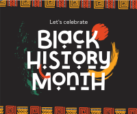 Tribal Black History Month Facebook Post