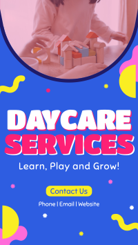 Learn and Grow in Daycare Instagram Reel Image Preview