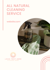 Natural Cleaning Services Flyer