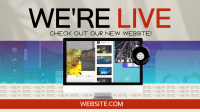 Minimalist Website Launch Animation