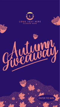 Autumn Season Giveaway Instagram Reel Image Preview