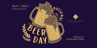 Beer Day Celebration Twitter Post