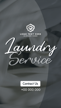 Dirt Free Laundry Service Facebook Story