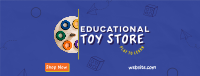 Educational Toy Store Facebook Cover Image Preview