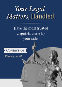 Legal Services Consultant Poster