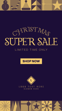 Modern Christmas Sale Instagram Story