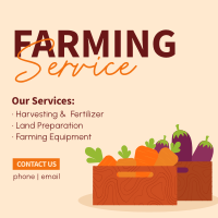 Farm Quality Service Instagram Post Design