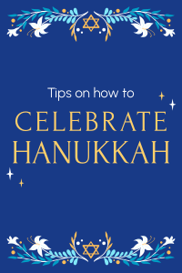 Celebrating Hanukkah Pinterest Pin