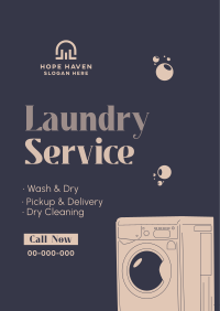 Laundry Service Flyer