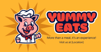 Yummy Pig Restaurant Facebook Ad