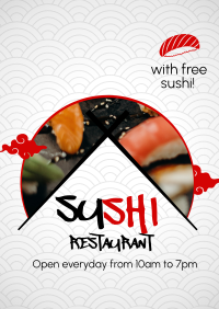 Sushi Platter Poster