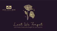 Lest We Forget Facebook Event Cover