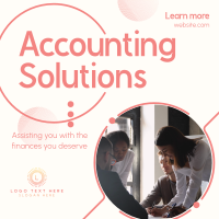 Business Accounting Solutions Instagram Post