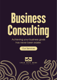 Business Consultant Poster