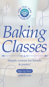 Baking Classes YouTube Short