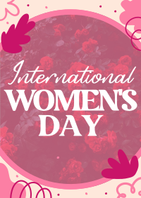 Women's Day Doodles Poster Design