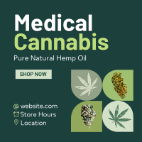 Healing Cannabinoids Linkedin Post Design