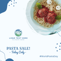 Fun Pasta Sale Instagram Post Design