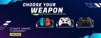 Choose your weapon Facebook Cover