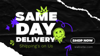 Same Day Delivery Facebook Event Cover